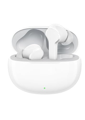 : Compatible with Realme Buds T310 True Wireless Earbuds, 46dB Hybrid ANC, 12.4mm Dynamic Bass Driver, Bluetooth 5.4, 40H Playback, IP55-(White) - Image 8