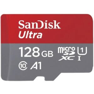 SanDisk Ultra 128GB microSDXC UHS-I 140MB/s R Memory Card 10 Y Warranty for Smartphones