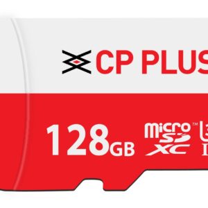 CP PLUS 128GB microSDXC Memory Card Grade UHS-3 Class 10, Up to 70 Mbps