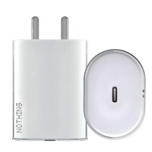 : Nothing 45W Original Type C Power Adapter for Lightning Fast Charging Compatible with Nothing Phone 4A/ 4A Pro/3A/ 3A Lite/ 2A/ Nothing Phone 2 / Nothing Phone 1/ CMF Phone 1/2 Pro