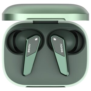 : Noise Buds N1 Pro Truly Wireless Earbuds with Metallic Finish, ANC(Upto 30Db), 60H of Playtime, Dual Pairing, Instacharge(10 Min=200 Min), BT V5.3(Chrome Green)