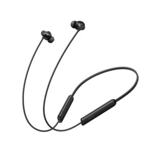 : realme Buds Wireless 5 Lite in Ear Bluetooth Neckband with 12.4 mm Dynamic Bass Boost Driver,Upto 35 Hours Playback,45ms Low Latency,IP55 Dust & Water Resistant, Bluetooth V5.4 (Void Black)