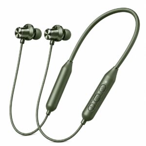 : for OnePlus Bullets Wireless Z2 ANC, Bluetooth Neckband Earbuds, Hybrid 45dB Noise Cancellation, Mic, 12.4mm Drivers, 10-Min Quick Charge, 20-Hr Music, 28H Battery, Deep Bass-(Green)