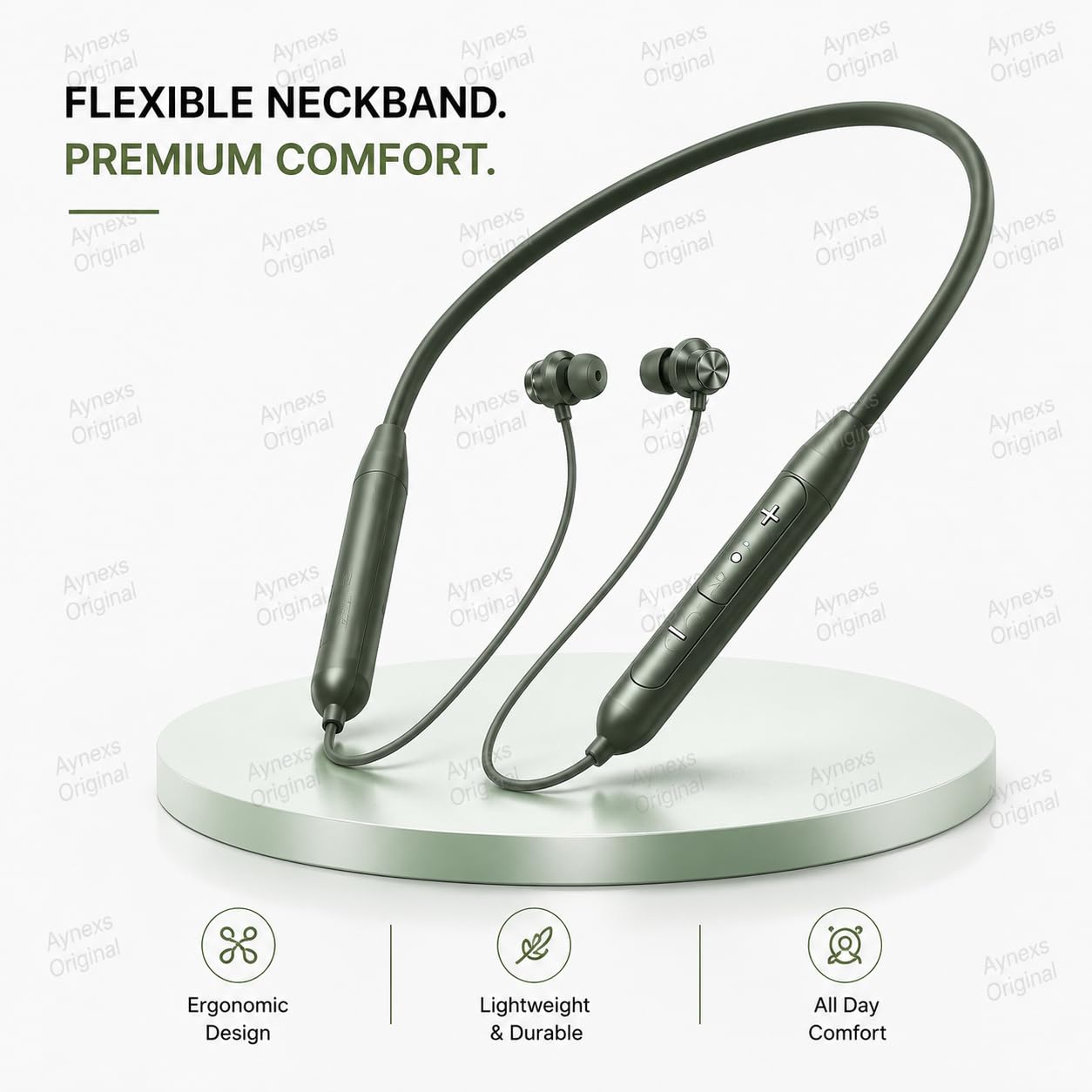 : for OnePlus Bullets Wireless Z2 ANC, Bluetooth Neckband Earbuds, Hybrid 45dB Noise Cancellation, Mic, 12.4mm Drivers, 10-Min Quick Charge, 20-Hr Music, 28H Battery, Deep Bass-(Green) - Image 7