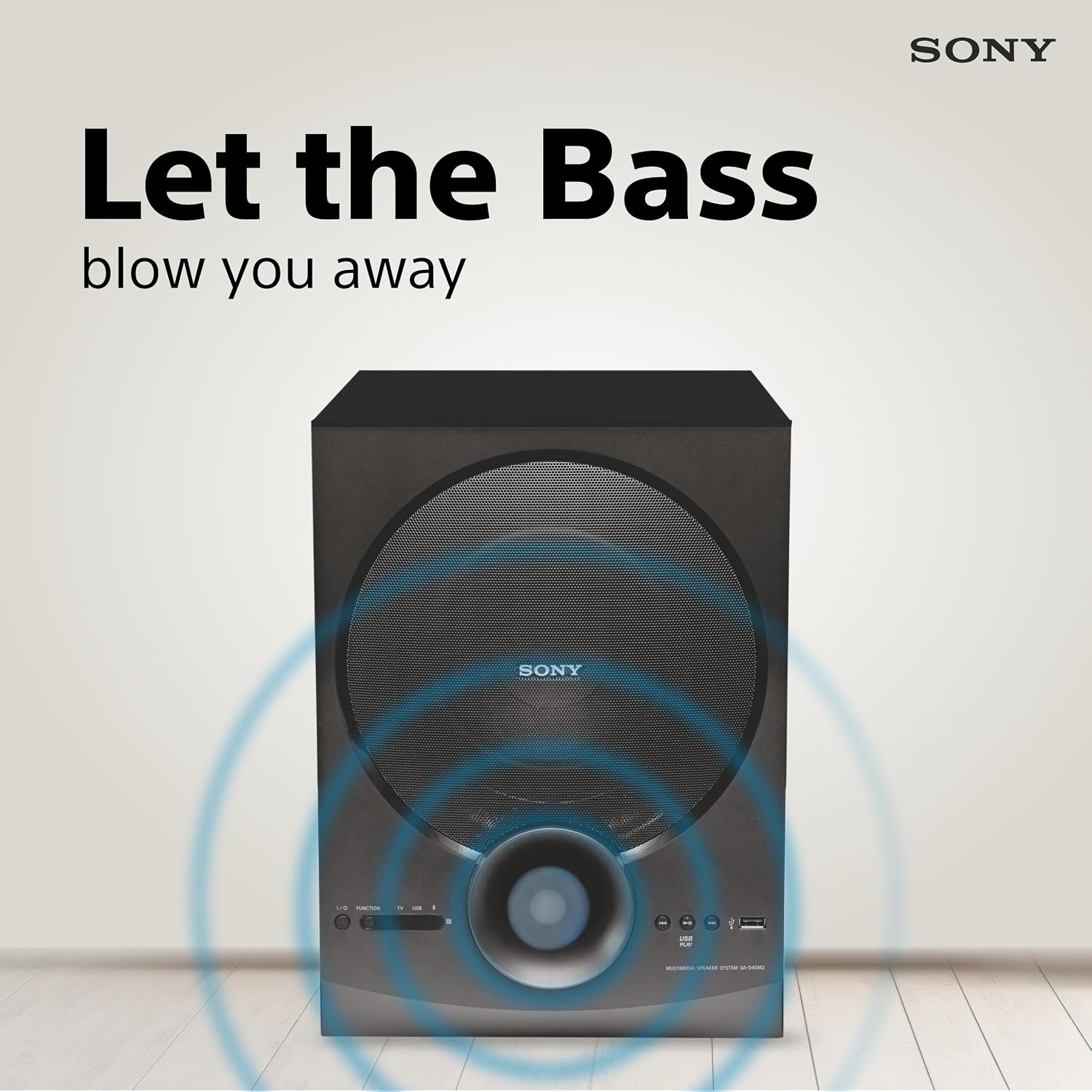 : Sony SA-D40M2 All in One 4.1ch Home Theatre System with 100W Power Output and Powerful Subwoofer – Black (Model no.YY2090C) - Image 8