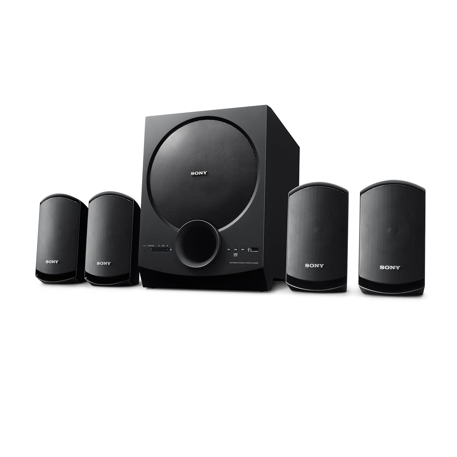 : Sony SA-D40M2 All in One 4.1ch Home Theatre System with 100W Power Output and Powerful Subwoofer – Black (Model no.YY2090C)
